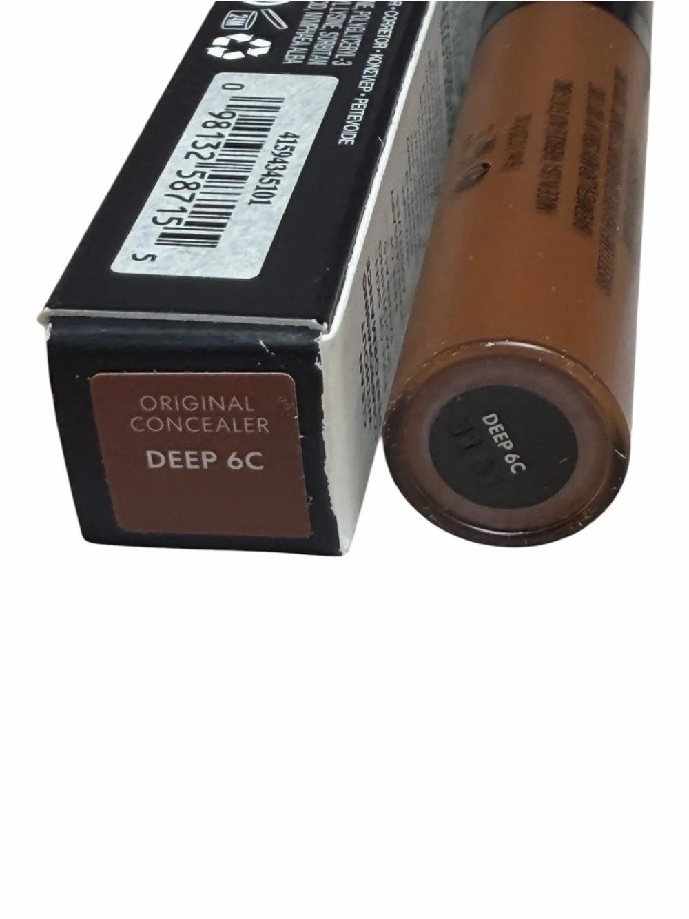 bareMinerals Original Liquid Mineral Concealer Deep 6C Full Size 0.2 oz Box